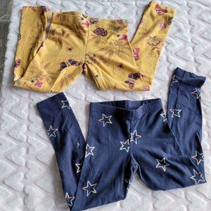Bundle of 2- Pairs of Girl's Leggings